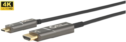 Attēls no Kabel USB MicroConnect USB-C - HDMI 20 m Czarny (USB3.1CHDMI20OP)