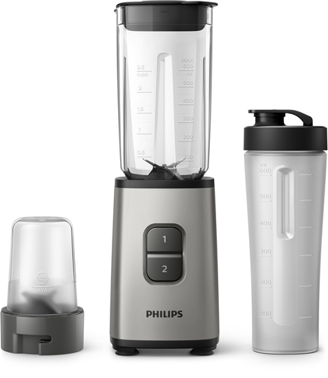 Picture of Philips Daily Collection HR2604/80 blender 1 L Tabletop blender 350 W Metallic