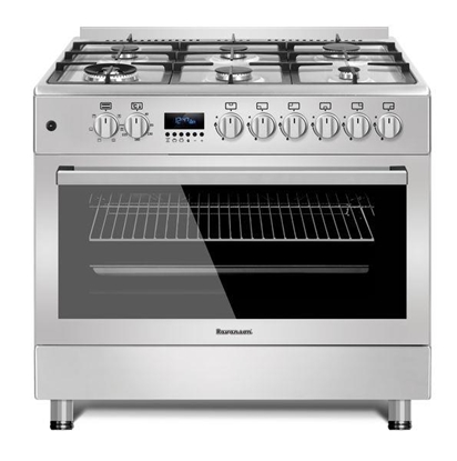 Picture of Gas-electric cooker Ravanson KWGE-K90-6 TOP CHEF