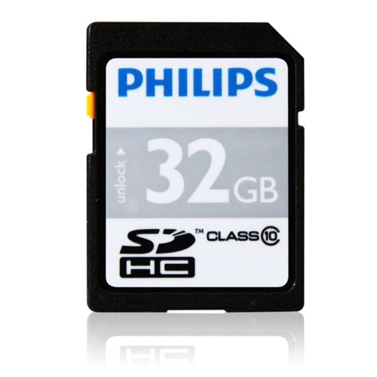 Picture of Philips SDHC Card           32GB Class 10 UHS-I U1