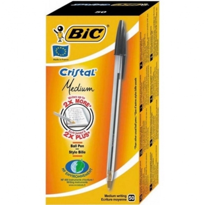 Изображение Bic DUGOPIS BIC CRISTAL CZARNY PUDEKO 1 SZT - 847897