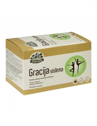 Picture of Žolynėlis herbal tea Gracija System (Burning and Cleaning), 40g (20x2g)