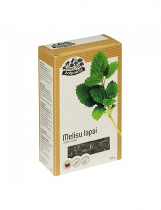Изображение Žolynėlis herbal tea Melisa leaves, 50g