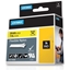 Attēls no Dymo Rhino Flexible Nylon Tape 24 mm x 3,5 m black to yellow