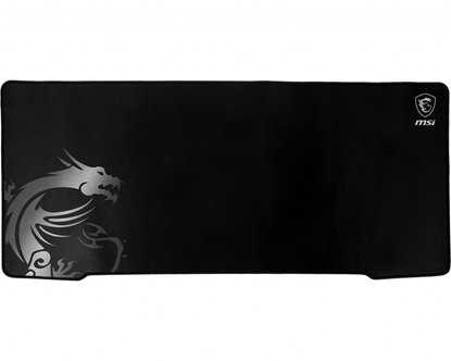 Attēls no MSI AGILITY GD70 Pro Gaming Mousepad '900mm x 400mm, Pro Gamer Silk Surface, Iconic Dragon Design, Anti-slip and shock-absorbing rubber base, Reinforced stitched edges'