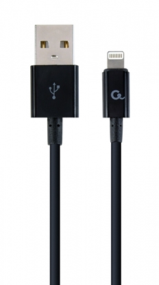 Изображение Gembird USB Male - Lightning Male 1m Black