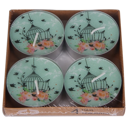 Picture of Tējas sveces Maxi būrītis 4gab.