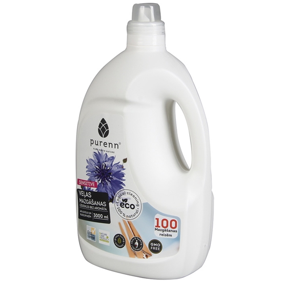 Picture of Veļas mazg.līdz.Purenn Sensitive bez aromāta 100MR 3L