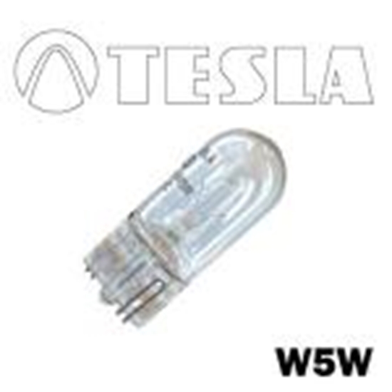 Picture of Auto spuldze W5W 12V W2.1x9.5d halogēna TESLA