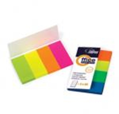 Picture of Indeksi 20x50mm/4 krās. papīra