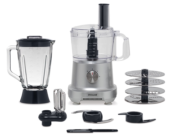 Picture of Virtuves kombains Stollar 800W sudraba SPP700