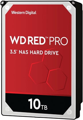 Attēls no HDD|WESTERN DIGITAL|Red Pro|10TB|SATA 3.0|256 MB|7200 rpm|3,5"|WD102KFBX