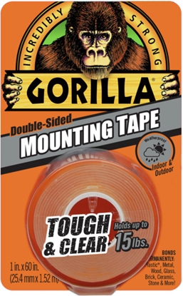 Attēls no Gorilla tape Mounting Clear 1.5m