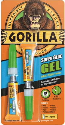 Attēls no Gorilla glue "Superglue Gel"  2x3g