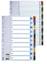Attēls no Partition sheets Esselte Mylar, A4, numbers 1-31, colored, plastic 0807-113