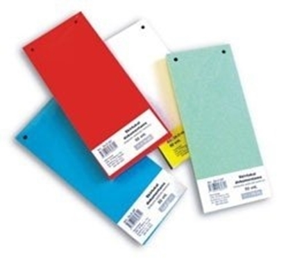 Picture of Divider SMLT cardboard 11x23,5cm 50pcs. blue