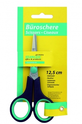 Изображение STANGER Scissors stainless steel, 12,5 cm, Box 10 pcs. 340103