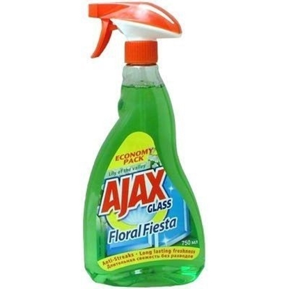 Изображение Stiklo cleaner Ajax Floral Fiesta, liquid, with nozzle, 500ml