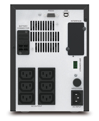 Picture of APC Easy UPS SMV uninterruptible power supply (UPS) Line-Interactive 1 kVA 700 W 6 AC outlet(s)