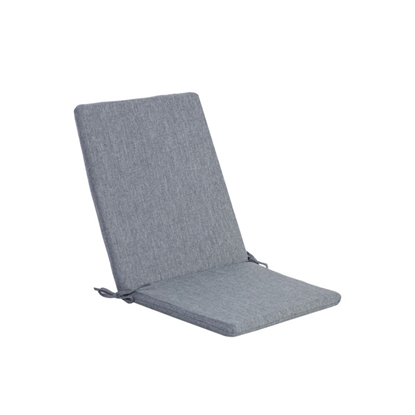 Attēls no Matracis atpūtas krēslam Simple Grey 42x90x3cm pelēks