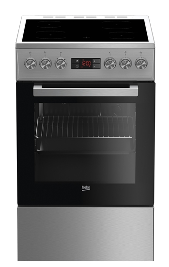 Picture of Beko FSM57300GX Freestanding cooker Ceramic Stainless steel A