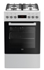 Picture of Beko FSE52320DWD cooker Freestanding cooker Gas White A
