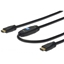 Attēls no Kabel połączeniowy HDMI HighSpeed z Ethernetem ze wzmacniaczem 4K 30Hz UHD HDMI A/A M/M 20m