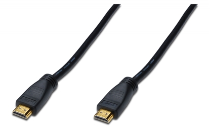 Изображение Kabel połączeniowy HDMI HighSpeed ze wzmacniaczem 1080p 60Hz FHD Typ HDMI A/HDMI A M/M 40m Czarny