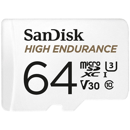 Attēls no SanDisk MAX Endurance 4K 64GB + Adapter