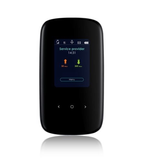 Изображение Zyxel LTE2566-M634 wireless router Dual-band (2.4 GHz / 5 GHz) 4G Black
