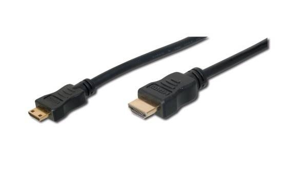 Picture of Kabel Digitus HDMI Mini - HDMI 2m czarny (AK-330106-020-S)