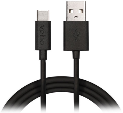Изображение Veho VCL-003-C-1M USB cable USB A USB C Black