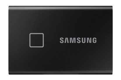 Attēls no Ārējais SSD disks Samsung T7 Touch 1TB Black