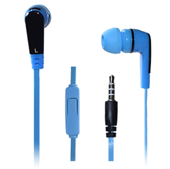 Picture of Vakoss SK-135B EARPHONES SMARTPHONE CONTROL WITH MICROPHONE (BLUE)
