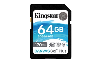 Attēls no Kingston 64GB SDXC Canvas Go Plus 