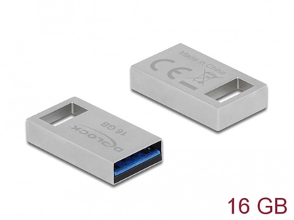 Attēls no Delock USB 3.2 Gen 1 Memory Stick 16 GB - Metal Housing