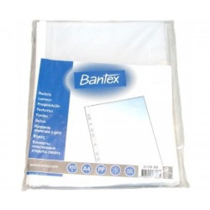 Picture of Sleeves Bantex Maxi, A4 + (22x30cm), 100 microns, matt (50) 0809-203
