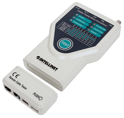 Изображение Intellinet 5-in-1 Cable Tester, Tests 5 Commonly Used Network and Computer Cables