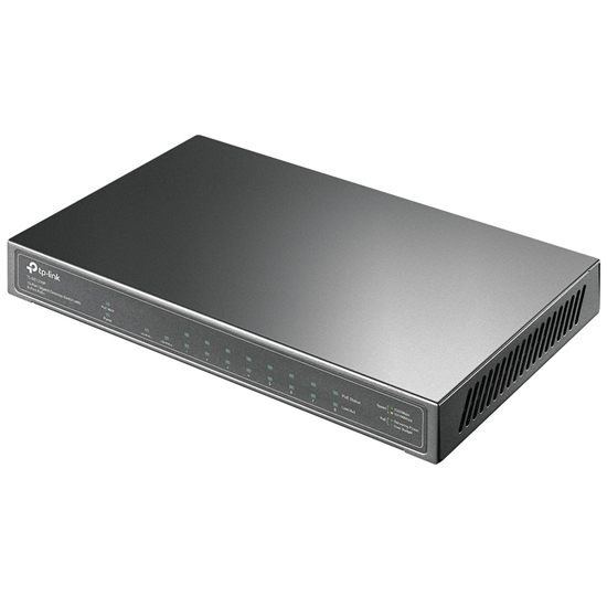 Изображение TP-Link TL-SG1210P network switch Unmanaged Gigabit Ethernet (10/100/1000) Power over Ethernet (PoE) Grey