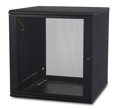 Picture of APC AR112 rack cabinet 12U Wall mounted rack Black