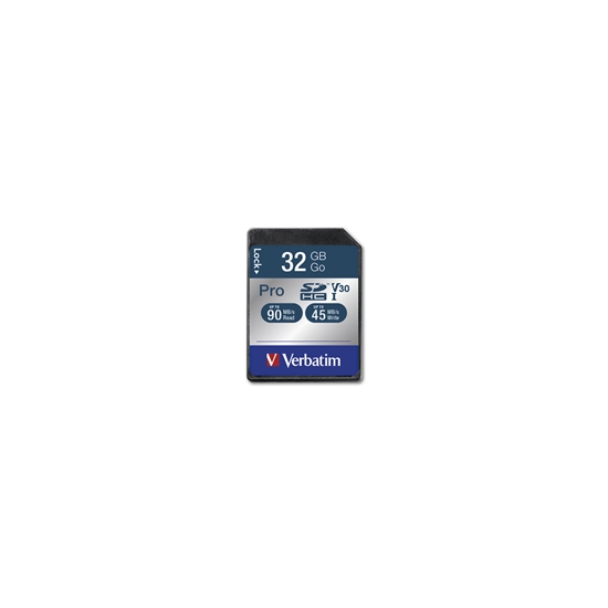 Изображение Verbatim SDHC Card Pro 32GB Class 10 UHS-I