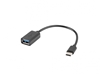 Picture of Adapter USB C(M)-USB-A (F)2.0 0.15M OTG Czarny 
