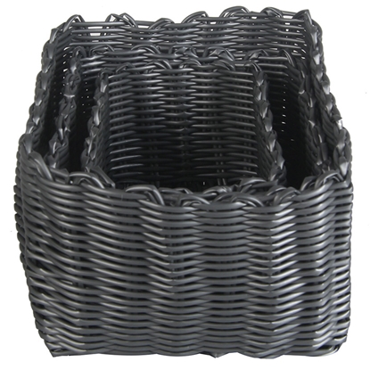 Изображение Grozs 4LIVING pīts 3gab balts,pelēks,melns