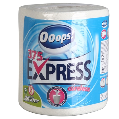 Изображение Papīra dvieļi Ooops Express Coreless 2-kārtas