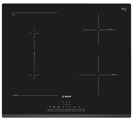 Picture of Bosch Serie 6 PVS631FB5E hob Black Built-in 60 cm Zone induction hob 4 zone(s)