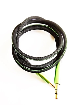 Изображение Mocco Textile Premium AUX Cable 3.5 mm -> 3.5 mm 1m