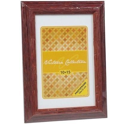 Picture of Photo frame Velvet 10x15, mahogany
