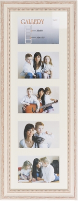 Picture of Photo frame Verona Gallery 20x60/5/10x15 (VF2506), beige