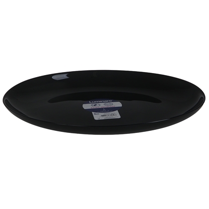 Изображение Šķīvis Diwali ovāls, melns 25x33cm