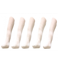 Attēls no 80-86 cm zeķubikses baltas žakarda kokvilna meitenēm RA-07-WHITE-80-86